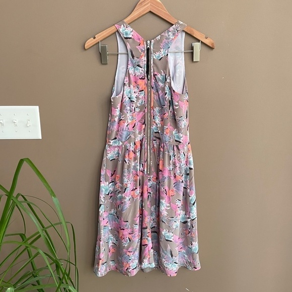 Rebecca Taylor Tropical Demi Femme Silk Dress Sz 0 - Picture 5 of 8